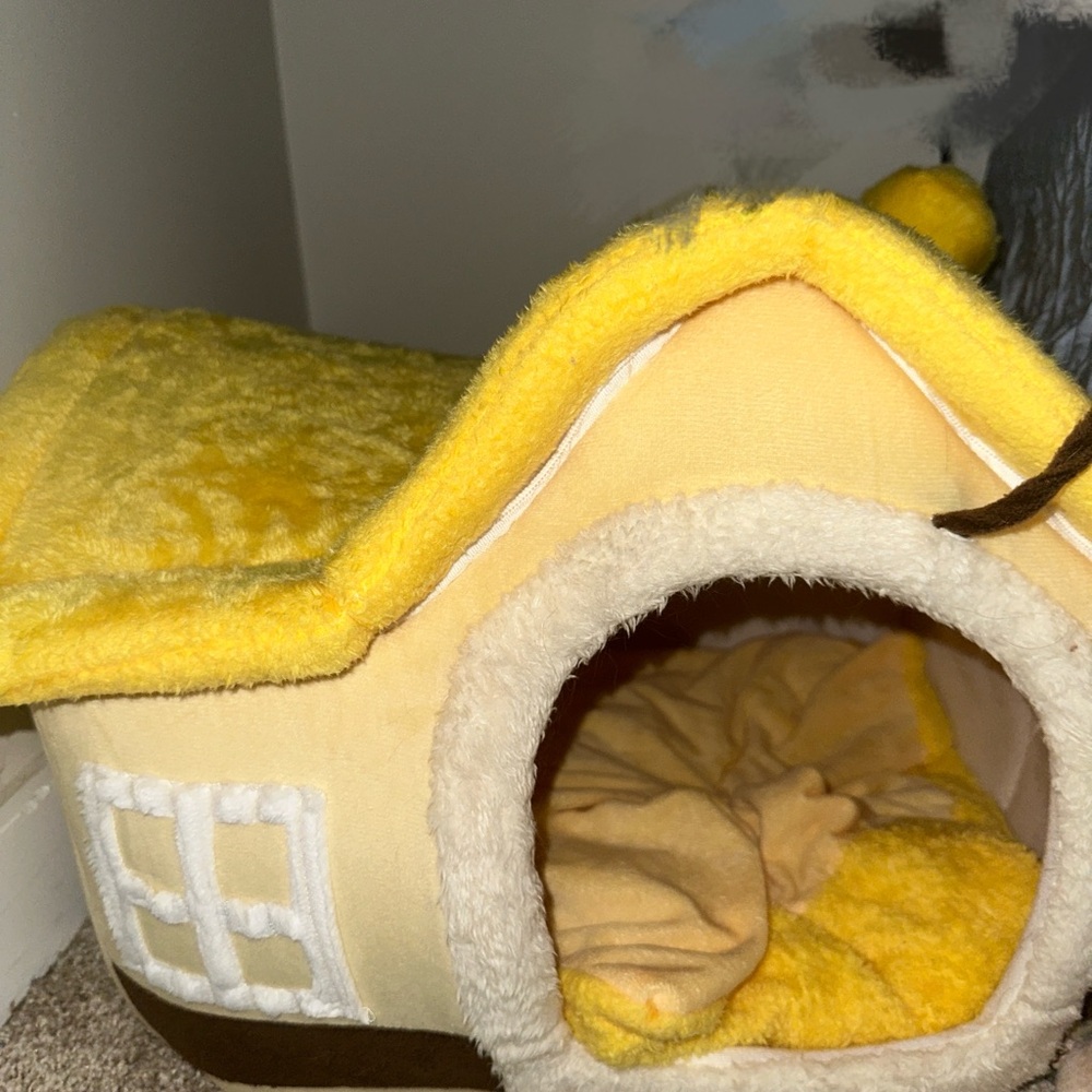 Cozy Yellow Pet House